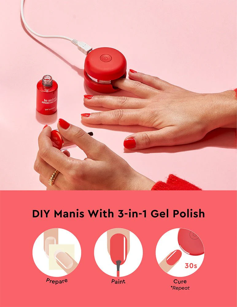 Cherry Red - Gel Polish - Image 6